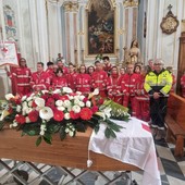 Sanremo: in 300 per dare l'ultimo saluto al volontario della Croce Rossa Nunzio Ferratusco (Foto)