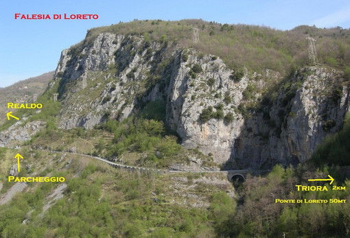 Domenica prossima a Loreto nell'entroterra della Valle Argentina l’Open Day dell’arrampicata