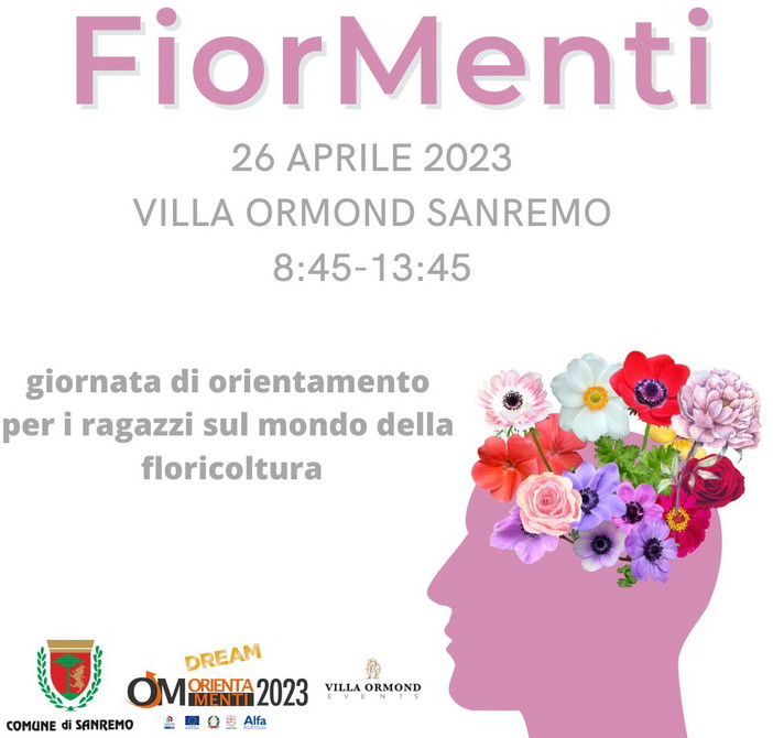 Sanremo: ‘Fiormenti’ apre ‘Villa Ormond in fiore’: orientamento al mondo della floricoltura per le scuole superiori