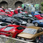 Rombano i motori, nel fine settimana le Ferrari invadono Pigna (Foto)