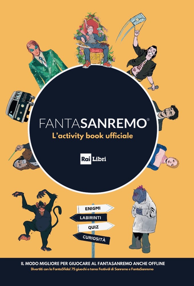 Rai Libri presenta 'Fantasanremo', nelle librerie e negli store digitali