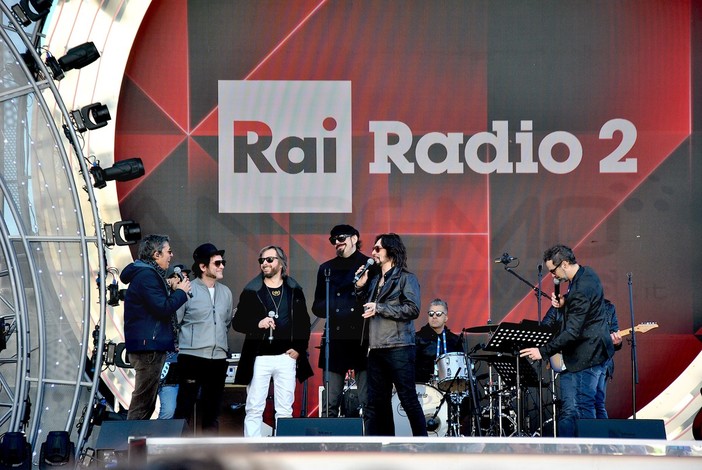 'Le Vibrazioni' sul palco di Piazza Colombo