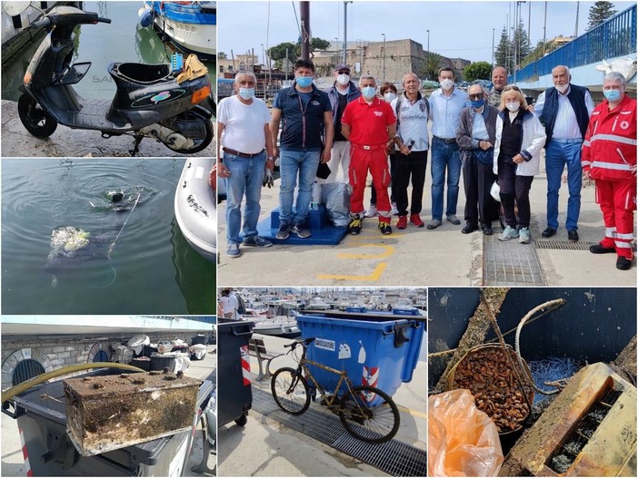 Sanremo: a porto vecchio torna l'appuntamento con “Fondali Puliti” in difesa del mare