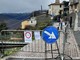 Molini di Triora: il maltempo provoca una frana sulla strada per Andagna, frazione isolata (Foto)