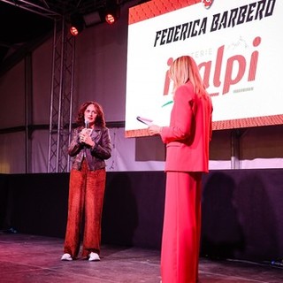 Federica Barbero Invernizzi durante la presentazione di giovedì 28 settembre