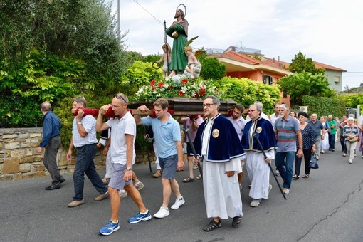 Diano Marina: ieri pomeriggio a Diano Calderina, festa patronale di San Giacomo Apostolo (foto)