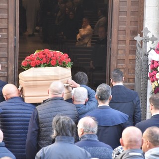 Sanremo: alla Concattedrale di San Siro l'ultimo saluto a Franca Nuvoloni, mamma di Gianni Berrino