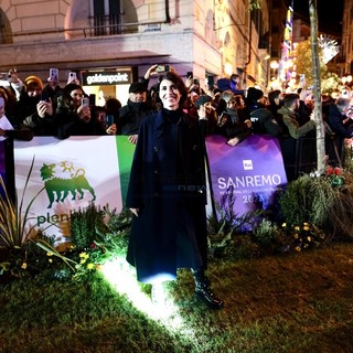 Giorgia al Green Carpet nel 2023