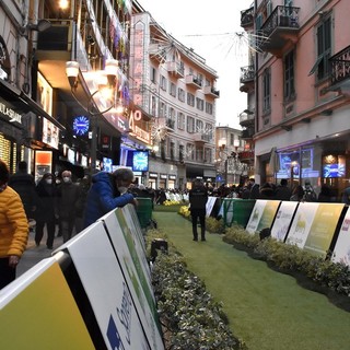 Il green carpet di via Matteotti