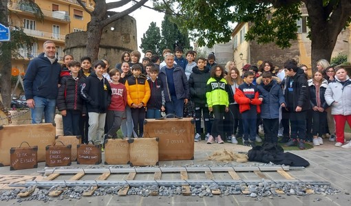 Taggia: studenti, docenti e l'Amministrazione per la commemorazione della ‘Giornata della Memoria’