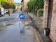 Sanremo: guasto ad una tubazione in via Duca degli Abruzzi, operai al lavoro e stop all'acqua fino alle 12 (Foto)