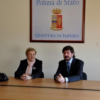 Imperia: il Procuratore della Repubblica di Imperia dott. Giuseppa Geremia in visita alla Questura