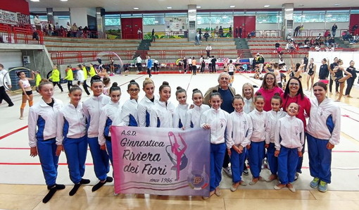 La Ginnastica Riviera dei Fiori a Quiliano per la prova regionale del Torneo Winter Club