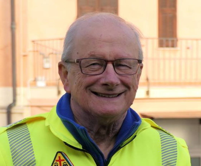 Vallecrosia: la Croce Azzurra piange Giovanni Ravara suo storico volontario, martedì i funerali