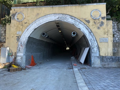 Ventimiglia: lunedì prossimo lavori di Rivieracqua, chiusa la galleria Scoglietti e qualche disagio