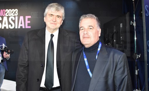 Festival di Sanremo: anche l'Assessore Faraldi al convegno di Casa Siae con il Sottosegretario Gianmarco Mazzi (Foto)