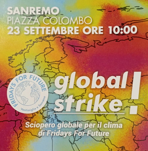 Sanremo: venerdì prossimo il 'Global Climate Strike' in piazza Colombo, aderisce anche la Cgil