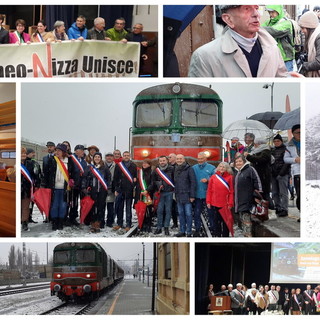 Borgo San Dalmazzo e Breil sur Roya hanno celebrato il gemellaggio con il treno storico