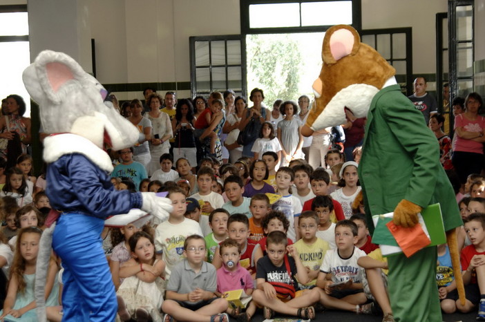 Imperia: tantissimi bambini al 'Museo dell'Olivo' per lo spettacolo di Geronimo Stilton