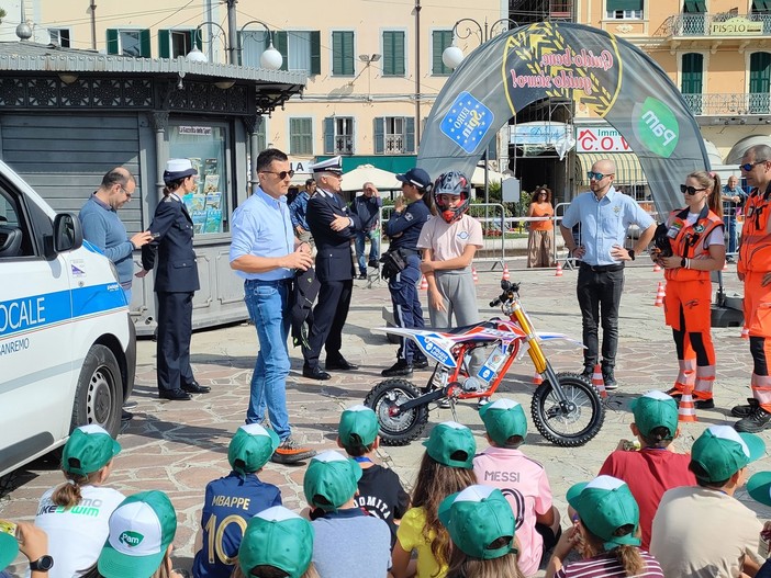 Sanremo, Piazza Borea d’Olmo diventa un laboratorio per i bikers di domani