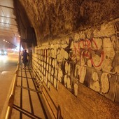 Sanremo: cadono le piastrelle e poche luci accese in galleria Francia, dal Comune &quot;Pronti lavori per 800mila euro&quot; (Foto)