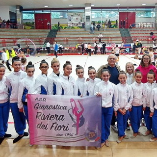 La Ginnastica Riviera dei Fiori a Quiliano per la prova regionale del Torneo Winter Club