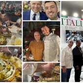 Sanremo: Gianni Senese ha presentato la sua pizza a Dubai durante la fiera 'Good Food' (Foto)