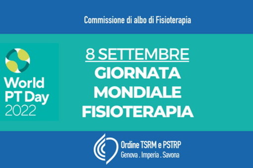 Giornata Mondiale della Fisioterapia 2022: l'appuntamento si svolgerà anche nella nostra provincia