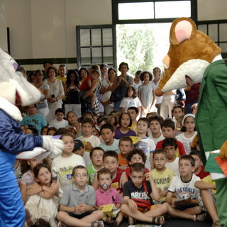 Imperia: tantissimi bambini al 'Museo dell'Olivo' per lo spettacolo di Geronimo Stilton