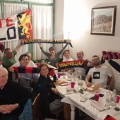 Bordighera, Montecarlo e Cannes unite dal calcio: incontro conviviale tra i tre Genoa Club (Foto)