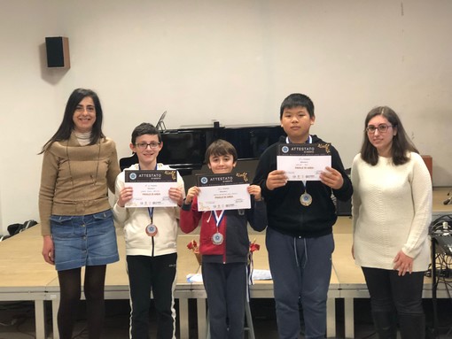 Premiazioni Giochi Matematici del Mediterraneo all’IC Sanremo Centro Levante