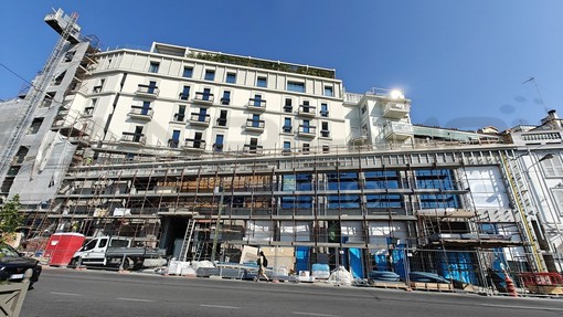 Sanremo: a dicembre riaprirà l'hotel Europa, avrà 71 camere e potrà essere un 5 stelle (Foto)