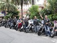 Il Harley Davidson Club di Monaco a Menton