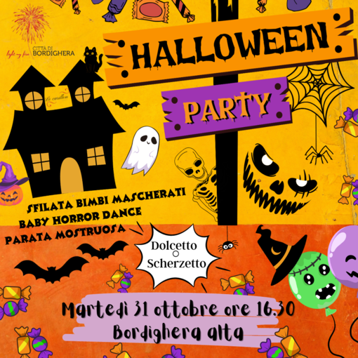 “Dolcetto o scherzetto?”: Halloween Party da brivido a Bordighera alta