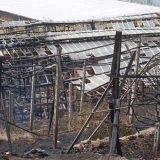 Ventimiglia: incendio questa mattina ai danni di una serra della cooperativa 'L'Ancora'