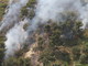 Incendio boschivo a Saorge: almeno 10 ettari bruciati e quattro mezzi aerei impiegati