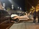 Sanremo: perde il controllo dell'auto nella zona di Santa Tecla, auto semidistrutta (Foto)