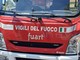 Riva Ligure: scontro tra due mezzi sull'Aurelia, conducenti incastrati e intervento dei Vigili del Fuoco