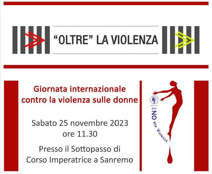 Sanremo: sabato prossimo le associazioni si incontrano per dire un secco 'No alla violenza sulle donne'