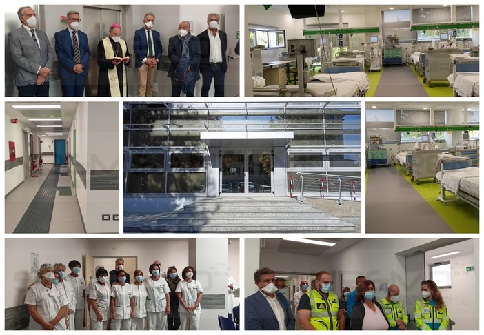 Ospedale di Bordighera, inaugurati i nuovi locali per la dialisi al Palasalute (Foto e video)