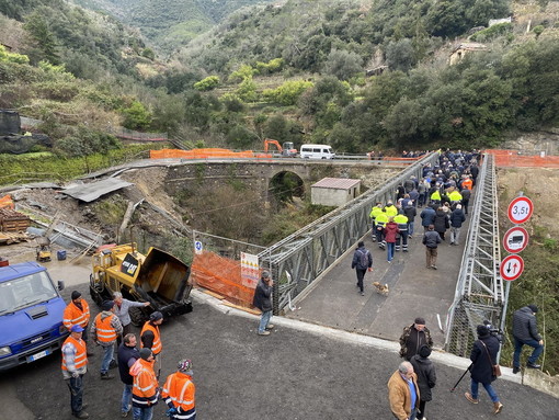 Il nuovo ponte sulla Provinciale 68