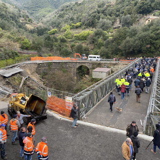 Il nuovo ponte sulla Provinciale 68