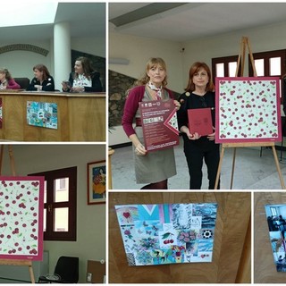 Zonta Club Ventimiglia-Bordighera, Maison Daphnè e carcere di Sanremo creano &quot;Il foulard del rispetto”  (Foto e video)