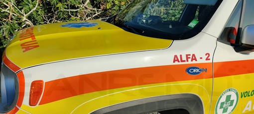 Sanremo: incidente stradale in strada Rapalin, 42enne in codice giallo all'ospedale 'Borea'