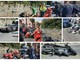 Imperia: scontro frontale tra due scooter in corso Garibaldi, una donna ferita e traffico in tilt (Foto e Video)
