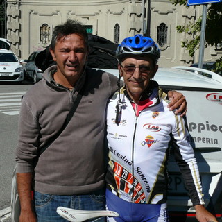 Introzzi con il preparatore Denis Passador