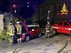 Sanremo: macchina prende fuoco in via Serenella, pronto intervento dei Vigili del Fuoco (Foto)