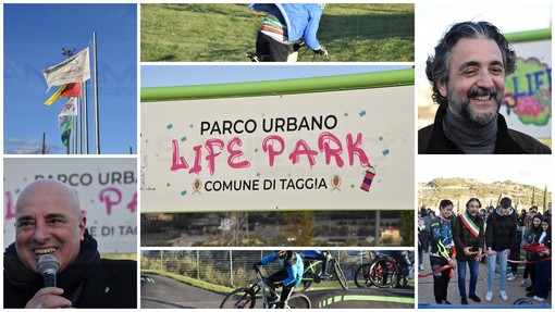 Taggia: da oggi il 'Life Park' è realtà, inaugurazione del parco urbano oggi nella zona della Levà (Foto e Video)