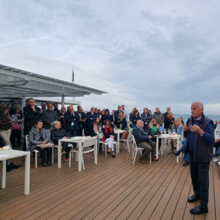 Incontro tra Claudio Scajola e i candidati consiglieri: &quot;Noi parliamo di fatti e programmi, le polemiche le lasciamo ad altri&quot;