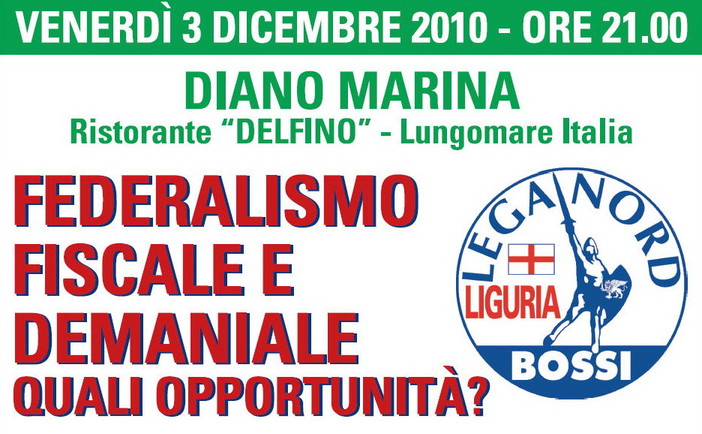 San Bartolomeo: incontro della Lega su Federalismo Fiscale e Demaniale